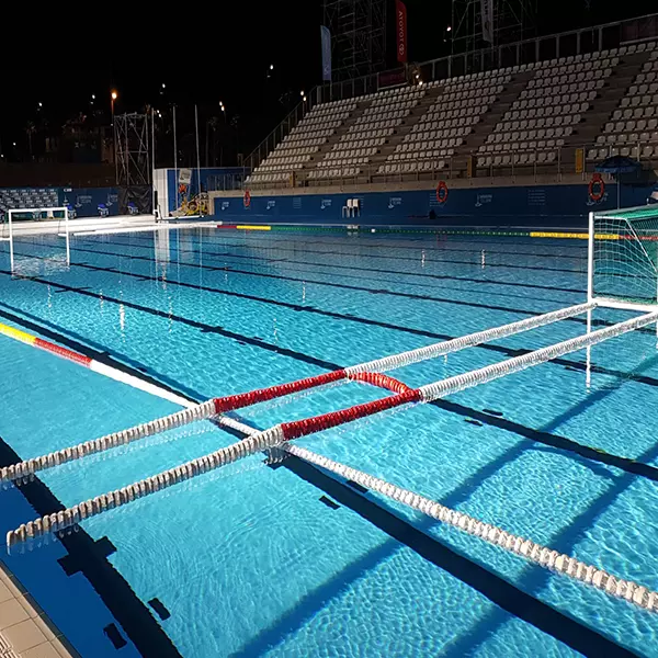Set de Lineas Transversales Con Zona Roja PISCINAS