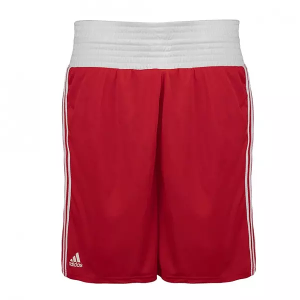 SHORT DE BOXEO ADIDAS ROJO/BLANCO - ADIBTS02 PANTALON