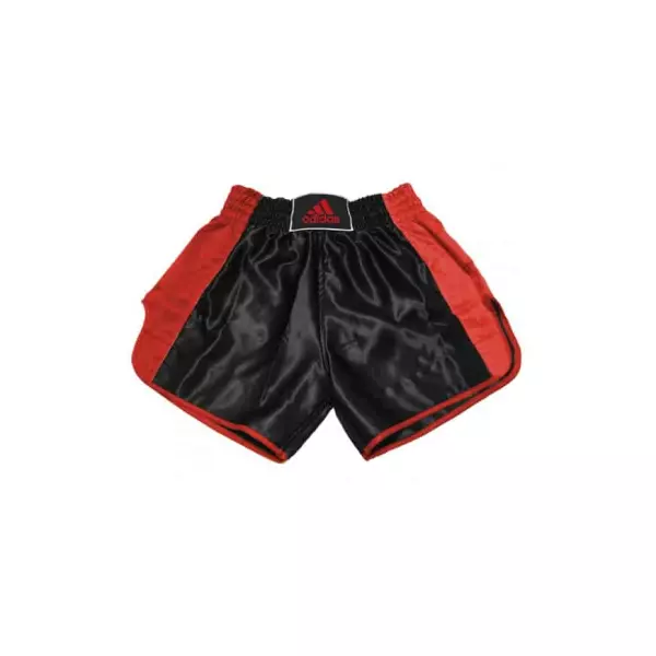 SHORT DE MUAY THAI ADIDAS ROJO/NEGRO ADISTH01SMURD/BK