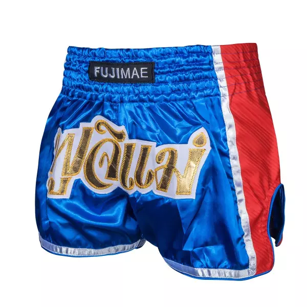 Shorts Thai. Kevlar. Azul-Rojo. S