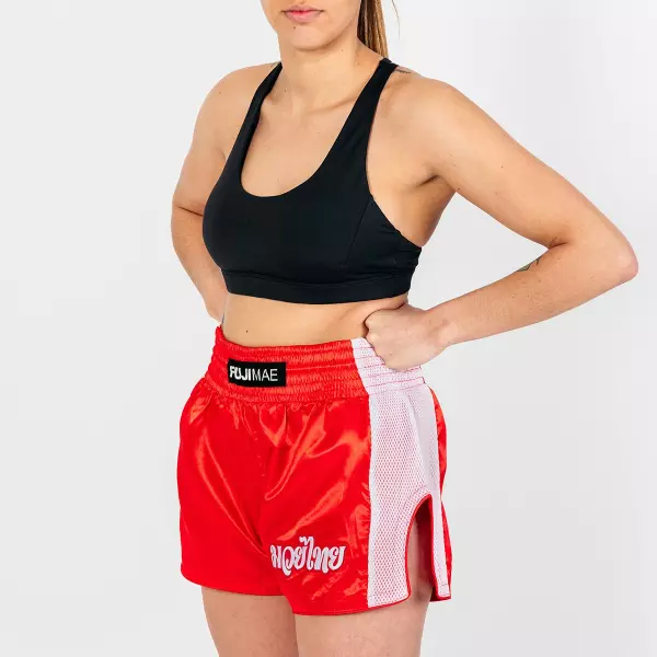 Shorts Thai Training. Rojo. YM