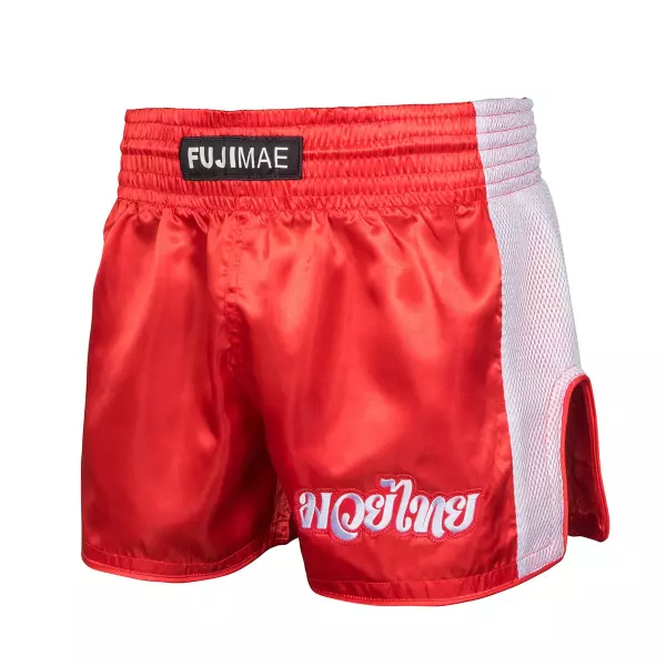 Shorts Thai Training. Rojo. YS