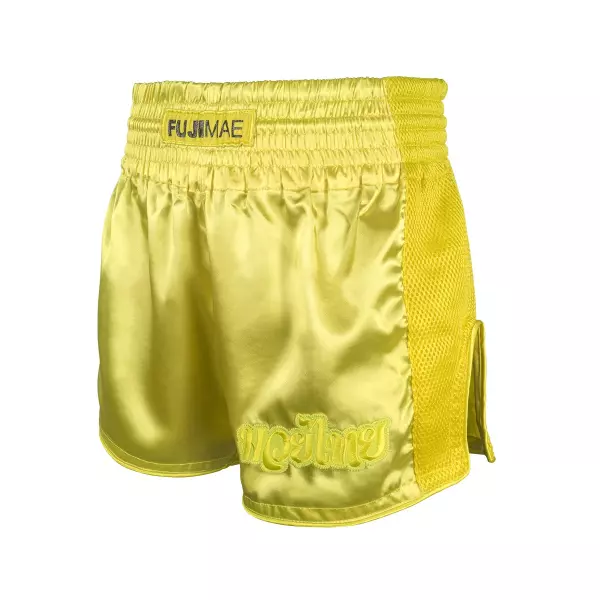 Shorts Thai Training. Amarillo Neón. YL