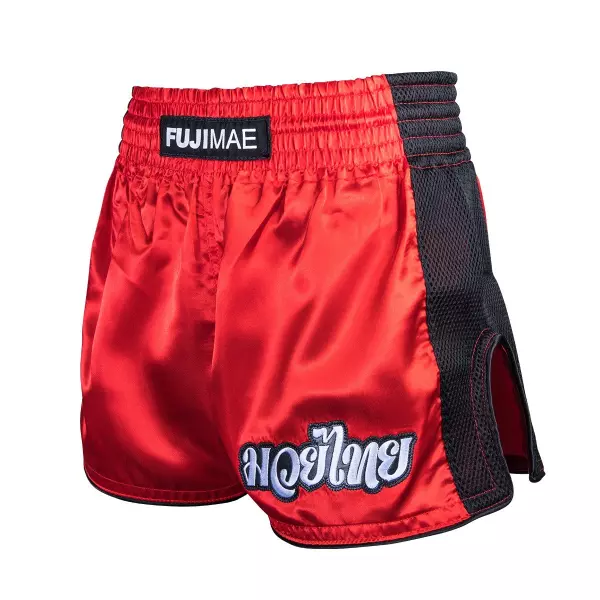 Shorts Thai Training. Rojo. M