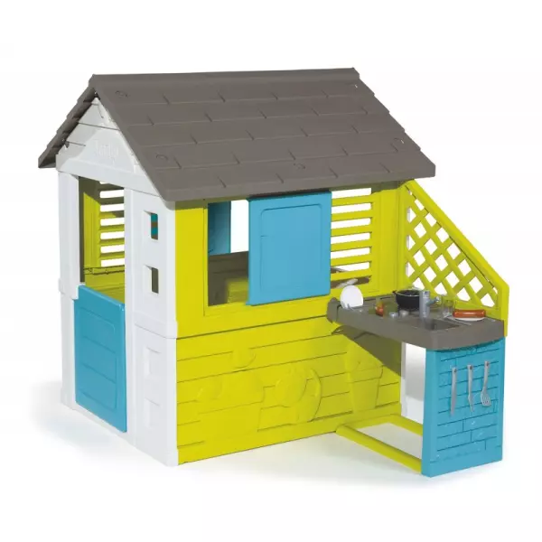 Smoby Casa Pretty II con cocina CASITA INFANTIL 145X110X127 CM portes gratis