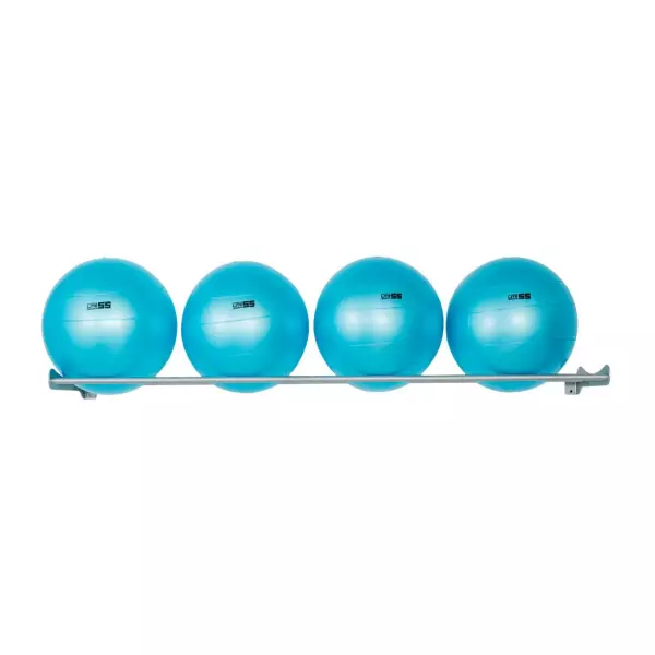 Soporte pared fitness ball preguntar stock 221,2 x 50,6 x 7 cm