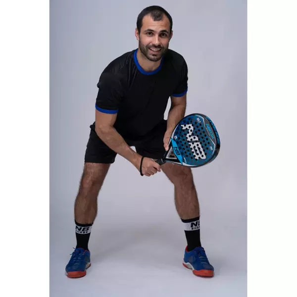 PANTALON ENEBE ADULTO STRONG  - NEGRO, S padel