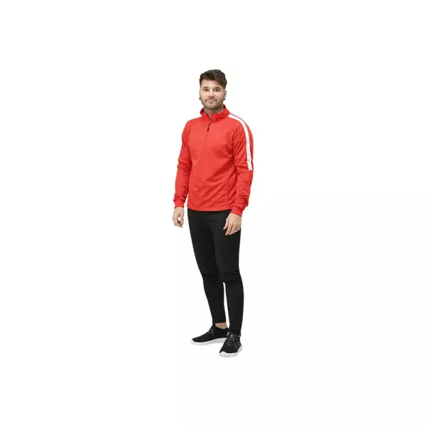 SUDADERA SOFTEE TEAM INFANTIL - ROJO/BLANCO, 4 AÑOS#