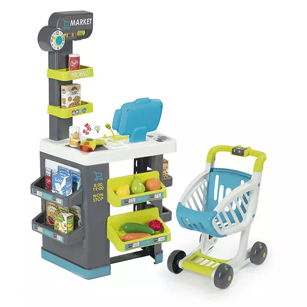 Supermercado city market con carrito INFANTIL