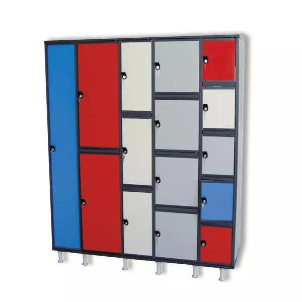 TAQUILLA PLASTICO  COLORES PUERTA: AZUL.ROJO.BEIGE.GRIS
