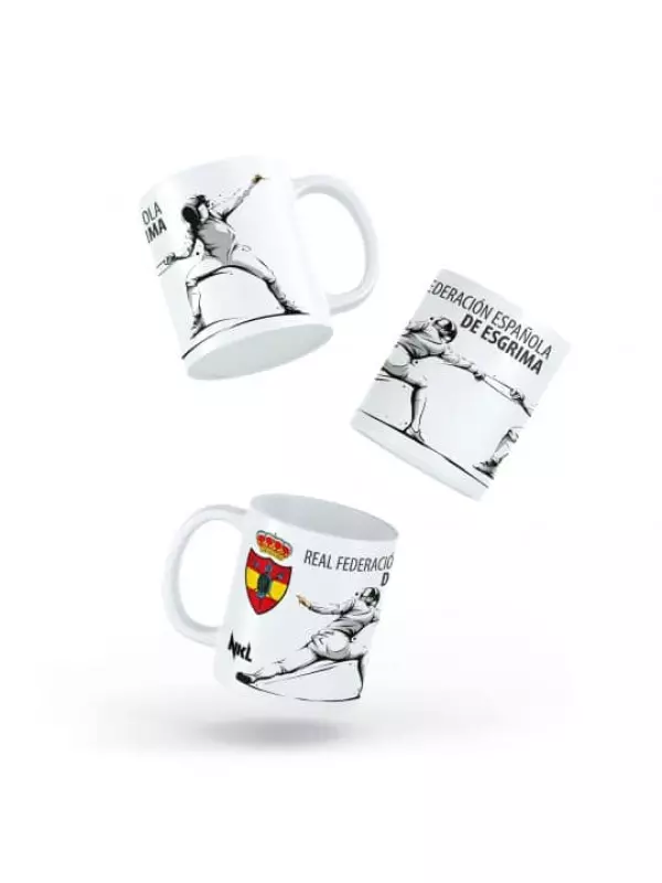 Taza oficial rfee ESGRIMA