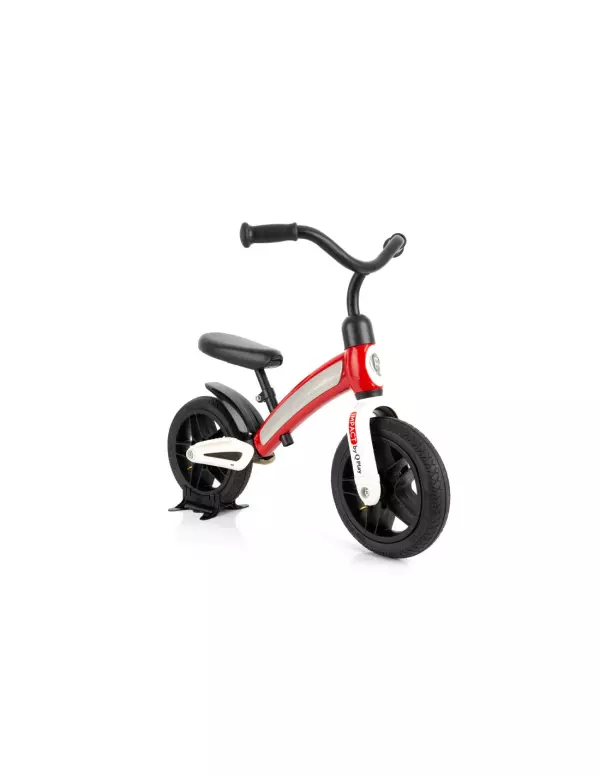 Tech Balance Bike Impact con ruedas de aire - Roja bicicleta sin pedales