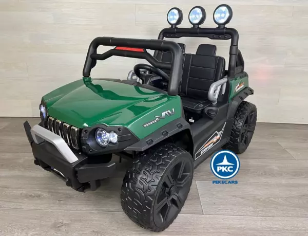 TODOTERRENO BUGGY GUEPARD VERDE 2 PLAZAS electrico