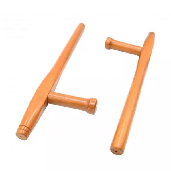 TONFAS DE MADERA (PAREJA) 46/51 CM