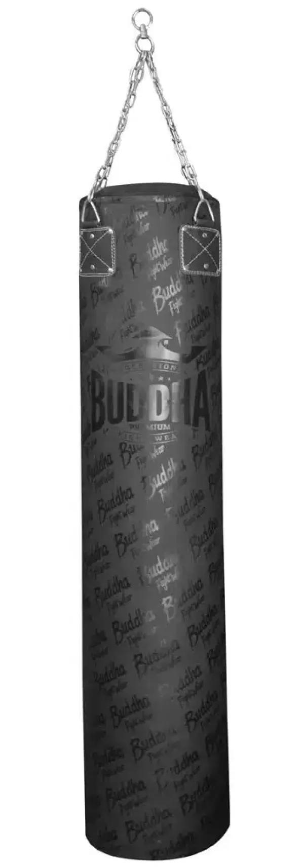 SACO BUDDHA TOP PREMIUM NEGRO MATE/DORADO/NEGRO ROJO/BLANCO ROJO (VACÍO) 1,80M BOXEO