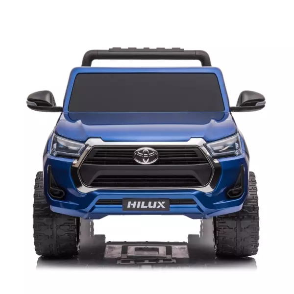 Coche eléctrico para niños Toyota Hilux 24V Biplaza con mando para padres BLANCO/AZUL#