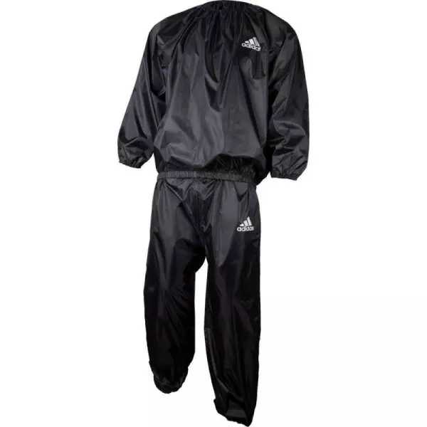 TRAJE ADIDAS "SAUNA" NEGRO 100% POLIÉSTER