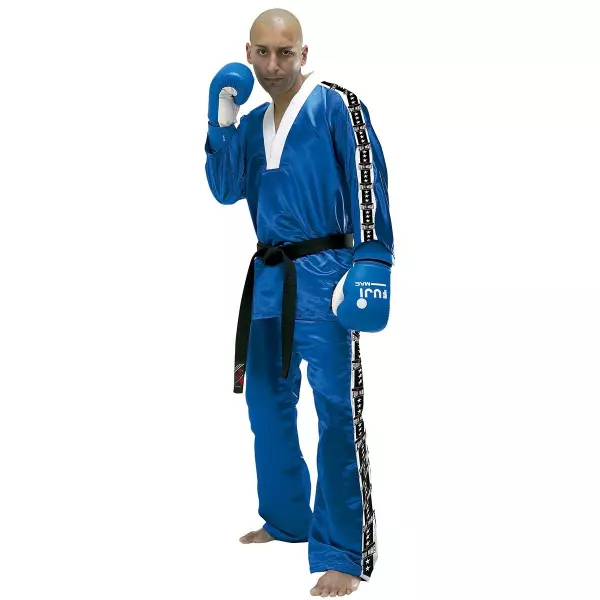 Traje Kick Boxing. Azul