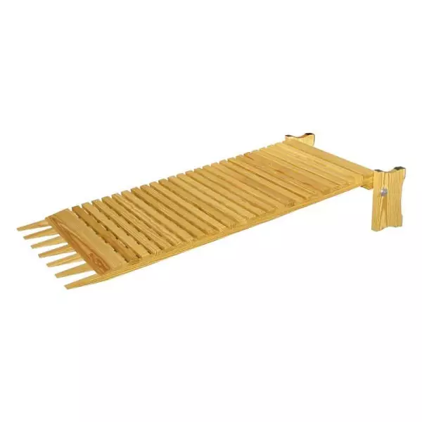 TRAMPOLÍN DE MADERA REGULABLE