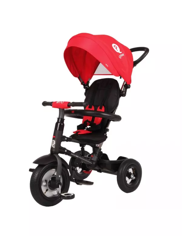 Triciclo QPlay Rito Air Rojo/GRIS/AZUL
