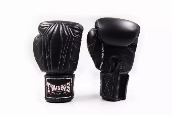 Twins Special Spider Strike Boxing Glove Negro guantes boxeo