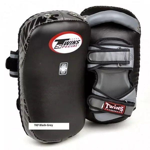 Twins Special TKP 7 Negro-Gris PAOS CURVOS MUAY THAI