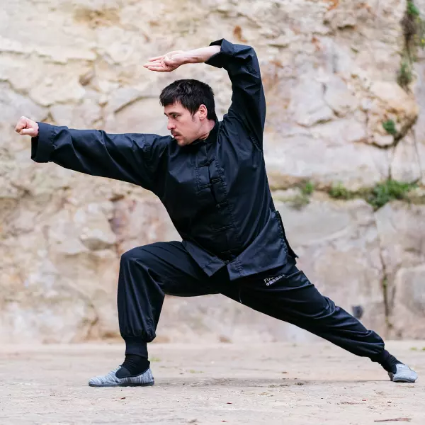 Uniforme Kung Fu Training. Negro. 1
