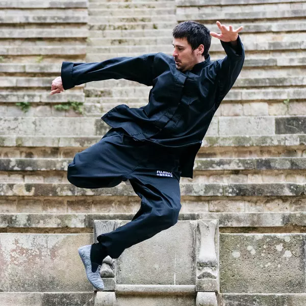 Uniforme Kung Fu Training. Negro. 0