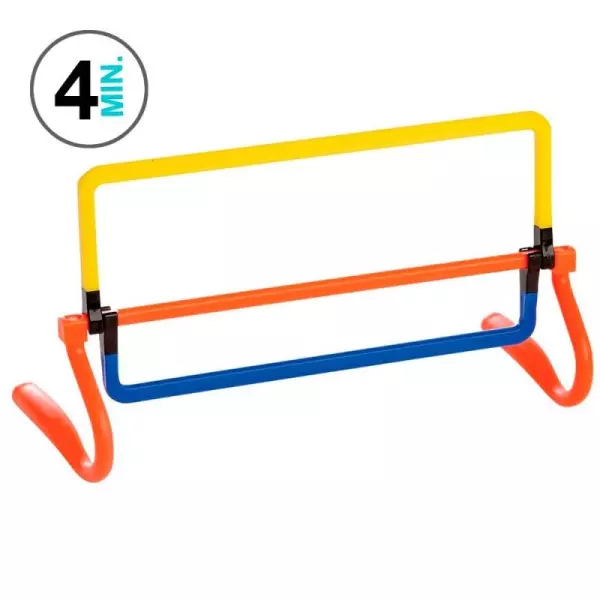 Valla Entrenamiento Antilesión 3 Alturas SAFE-301 Plegable multialturas