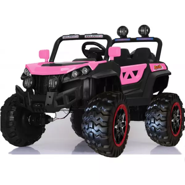 Velocity 4x4 TODO TERRENO ELECTRICO BLANCO/ROSA/ROJO