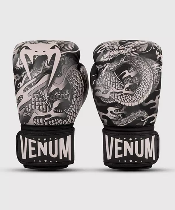 Venum Dragon's Flight Boxing Gloves Sand Negro GUANTES BOXEO