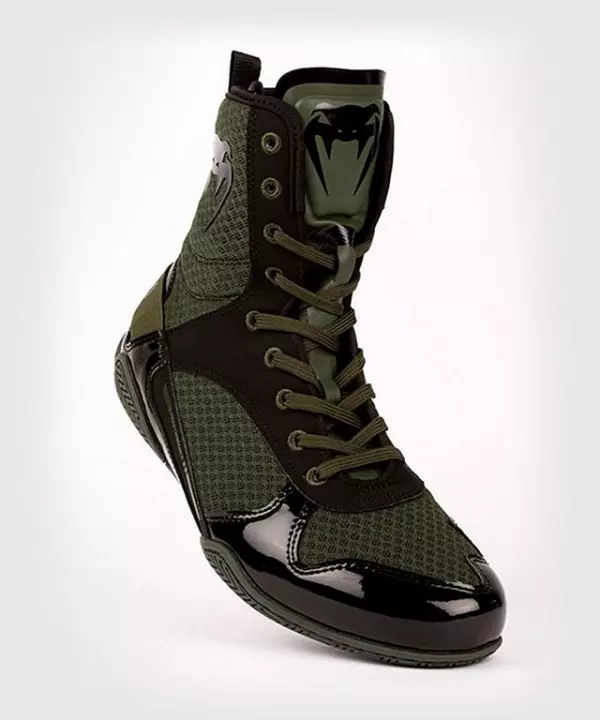 Venum Elite Boxing Shoes Verde-Negro BOTA BOXEO