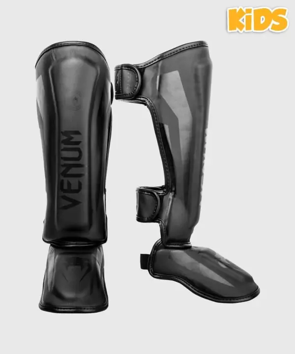 Venum Espinillera Niños Elite Negro-Negro