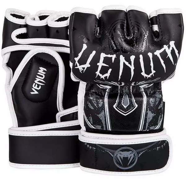 Venum Gladiator MMA Gloves Negro-Blanco GUANTILLA