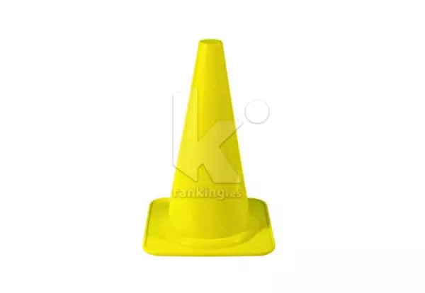 CONO 40CM. - AMARILLO