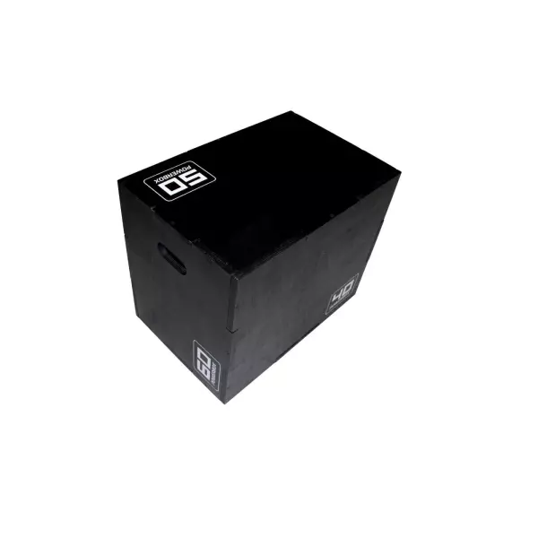 Cajón madera mediano - Wood Plyobox . Negro