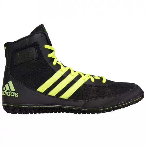 ZAPATILLA "MAT WIZARD 3" NEGRA/AMARILLA S77969 LUCHA