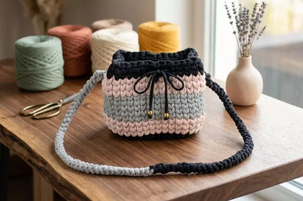 Carteras tejidas a trapillo