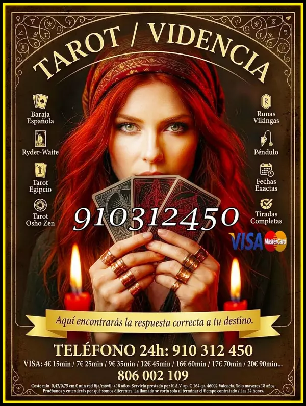 consulta de tarot videncia real por expertas