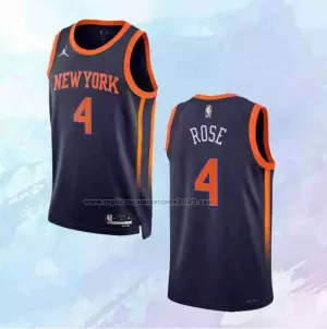 Camiseta New York Knicks Statement Negro 2022-23