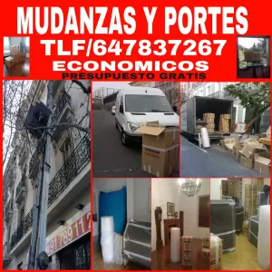 MUDANZAS Madrid elevaciones portes