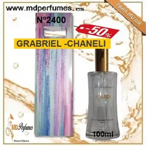 Oferta Perfume Mujer N&ordm;2400 GRABRIEL CHANELI Alta Gama 100ml