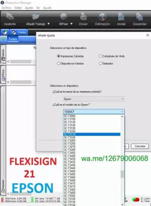 Software rip flexisign , corte e impresion, cadlin