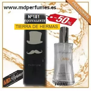 Oferta 10€; Perfume Hombre  TIERRA DE HERMAS Gama Equivalente