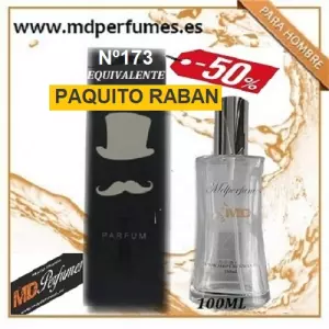 Oferta Perfume Hombre PAQUITO RABAN n173 Alta Gama 100ml
