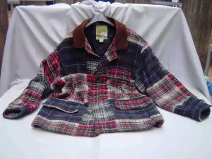 Chaquetón multicolor. Retro