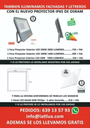 Iluminación LED de todo tipo