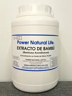 VENTA DE EXTRACTO DE BAMBU EN POLVO 76,2% OXIDO DE SILICE