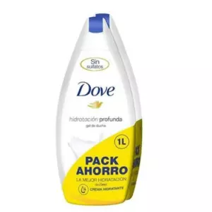 DOVE GEL DE DUCHA HIDRATACIÓN PROFUNDA 2 X 500 ML