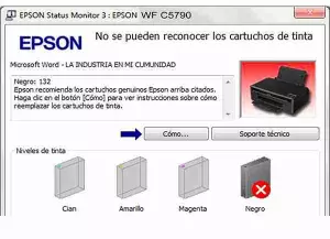 RESET DE ALMOHADILLAS: Cualquier modelo L1250, L3